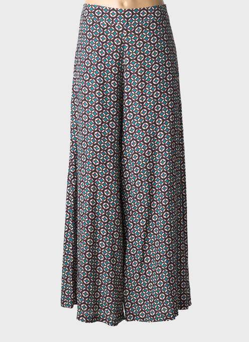 Pantalon larg țesătură crep violet MÊME ROAD femme
