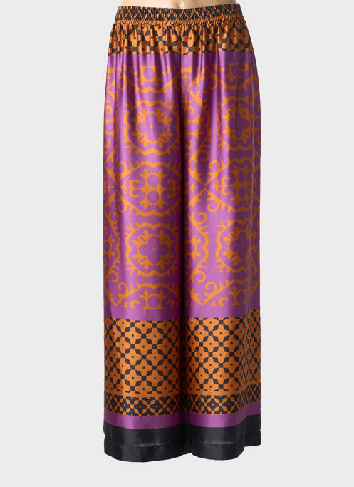 Pantalon larg croială fluidă mărime normală violet MAT. femme