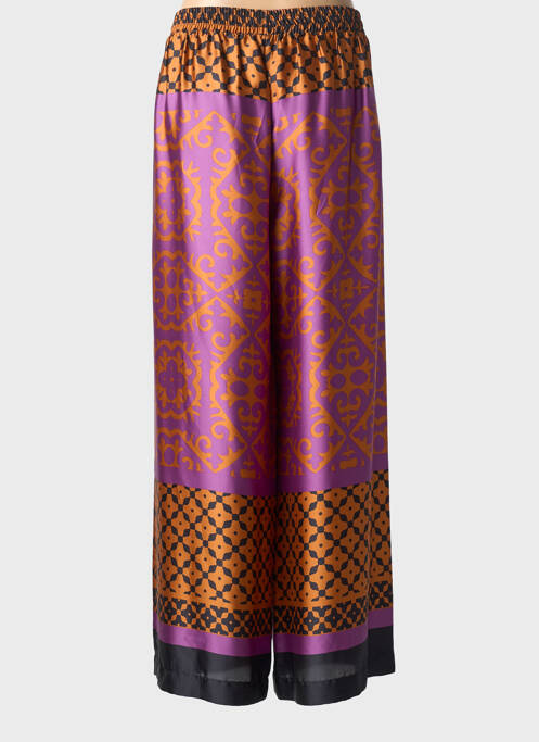 Pantalon larg croială fluidă mărime normală violet MAT. femme