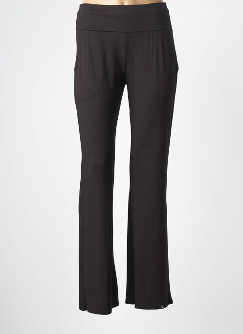 Pantalon evazat elasticitate mărime normală negru BLUTSGESCHWISTER femme