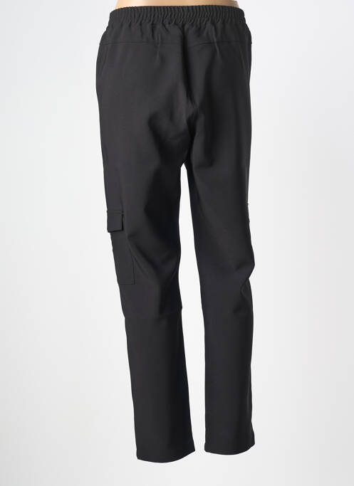 Pantalon cargo talie elastică mărime normală negru SOPHIA CURVY femme