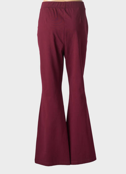 Pantalon evazat elasticitate mărime normală roșu MAT. femme