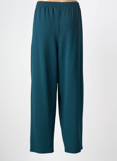 Pantalon drept talie elastică mărime normală verde AN II VITO femme