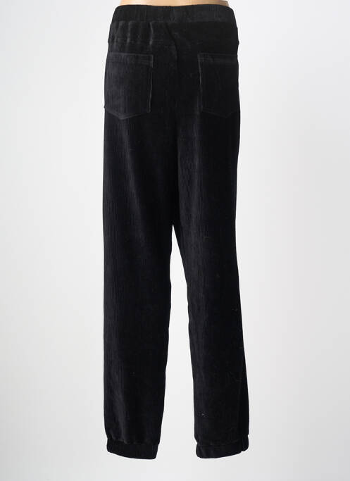 Pantalon drept elasticitate mărime normală negru YEST femme