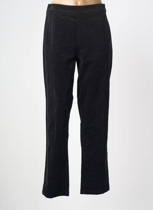 Pantalon drept elasticitate mărime normală negru ZILCH femme