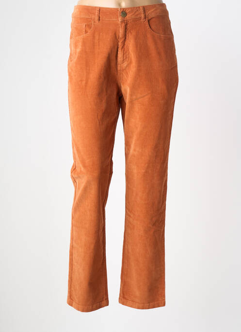 Pantalon 7/8 elasticitate mărime normală portocaliu NICE THINGS femme