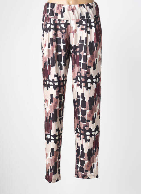 Pantalon slim talie elastică mărime normală maro AN II VITO femme