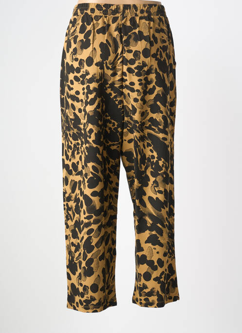 Pantalon 7/8 talie înaltă talie înaltă bej MASAI femme