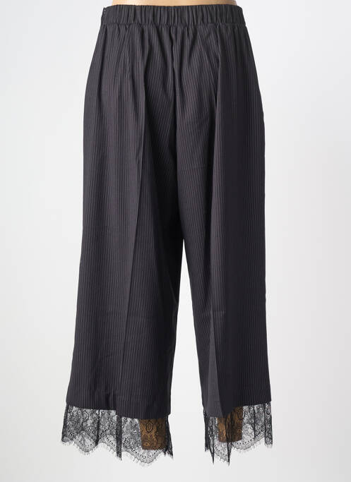 Pantalon 7/8 elasticitate mărime normală negru MAT. femme