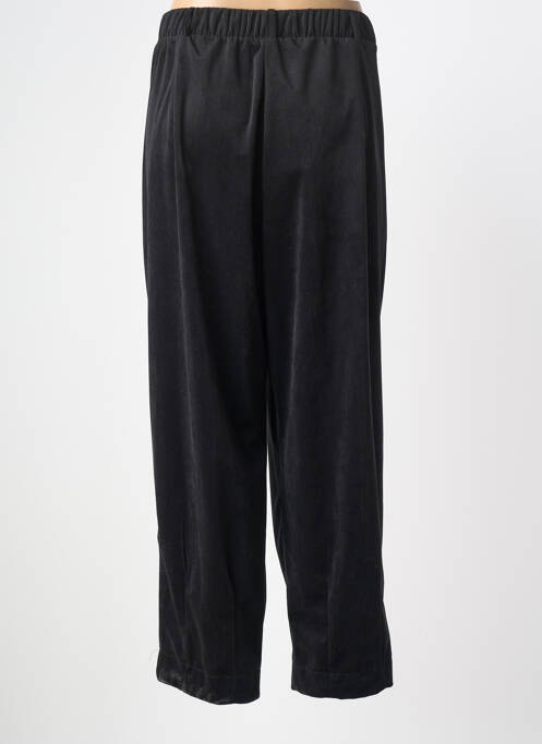Pantalon 7/8 talie înaltă talie înaltă negru MAT. femme