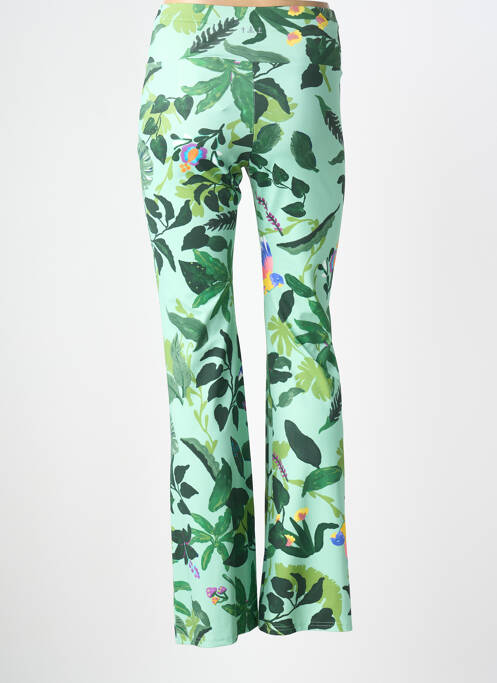 Pantalon evazat elasticitate mărime normală verde BLUTSGESCHWISTER femme