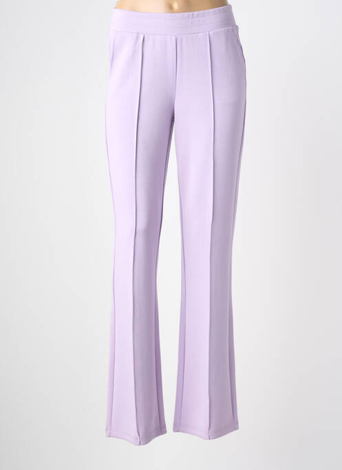 Pantalon evazat elasticitate mărime normală violet ESQUALO femme