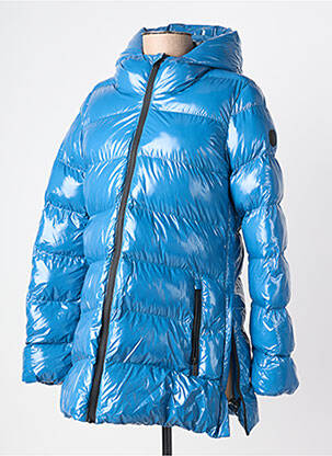 Geacă matlasată buzunare cu glugă albastru U.S. POLO ASSN femme