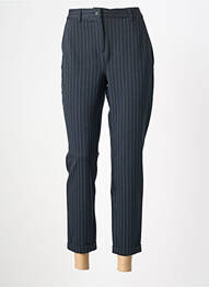 Pantalon 7/8 elasticitate mărime normală albastru YAYA femme