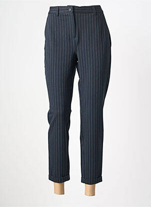 Pantalon 7/8 elasticitate mărime normală albastru YAYA femme