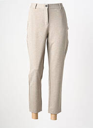 Pantalon 7/8 elasticitate mărime normală bej YAYA femme
