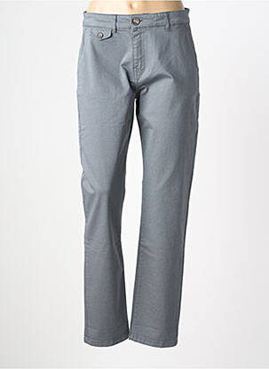 Pantalon chino țesătură poplin mărime normală gri INDI & COLD femme