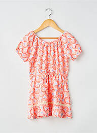 Rochie midi mâneci scurte mâneci scurte roz GARCIA fille