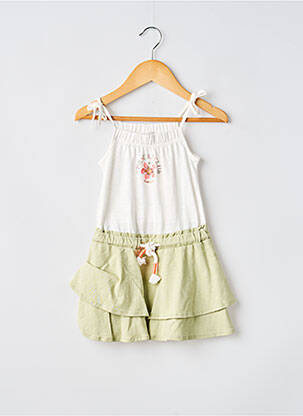 Rochie midi bretele subțiri bretele subțiri verde GARCIA fille