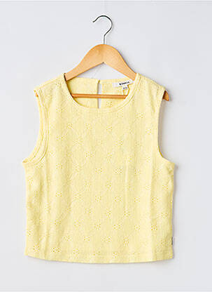 Top fără mâneci fără mâneci galben GARCIA fille