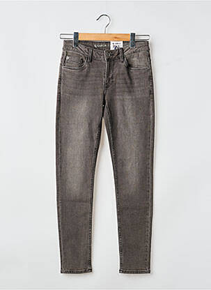 Blugi cu croială slim închidere cu fermoar sub clapetă cu nasturi gri GARCIA garcon