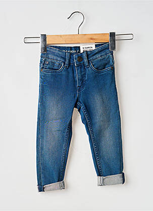 Blugi cu croială slim închidere cu fermoar sub clapetă cu nasturi albastru GARCIA garcon