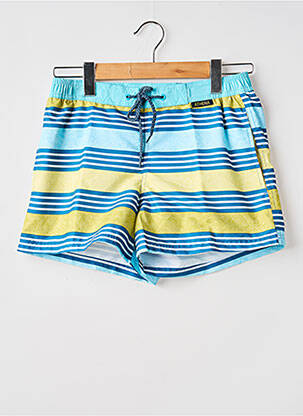 Șort închidere cu legături de legat albastru ATHENA homme