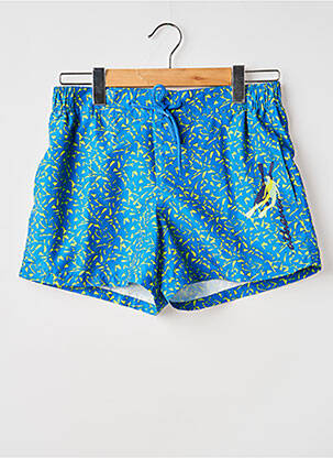 Șort de baie imprimeu fantezie albastru ATHENA homme