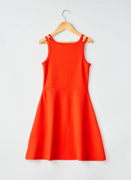 Rochie midi bretele subțiri bretele subțiri portocaliu GARCIA fille