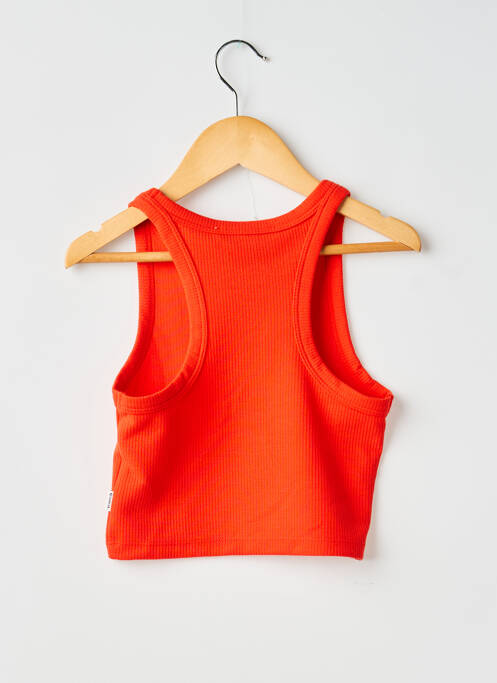 Top fără mâneci fără mâneci portocaliu GARCIA fille
