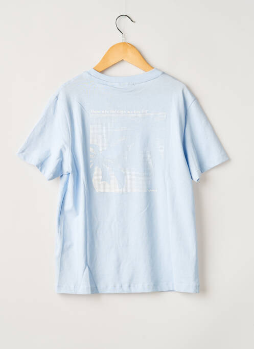 Tricou croială dreaptă mâneci scurte albastru GARCIA garcon