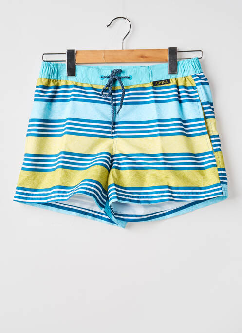 Șort închidere cu legături de legat albastru ATHENA homme