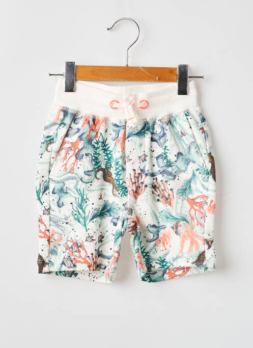 Bermudă închidere cu legături de legat talie elastică alb GARCIA garcon