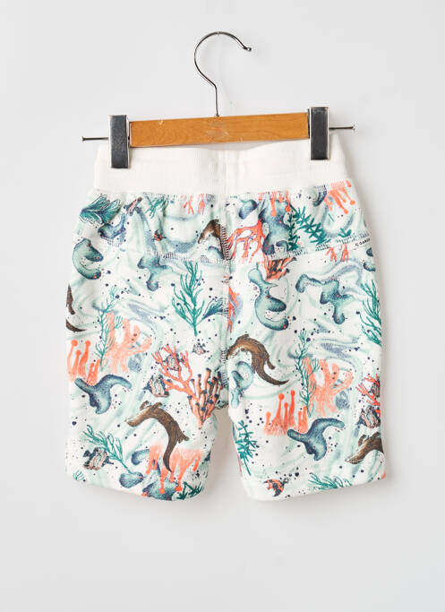 Bermudă închidere cu legături de legat talie elastică alb GARCIA garcon