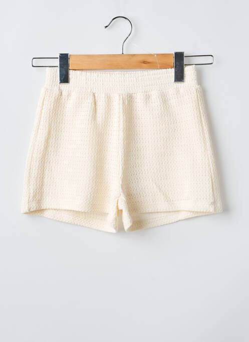 Șort croială dreaptă talie elastică bej GARCIA fille