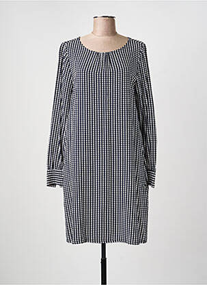 Rochie midi imprimeu fantezie mâneci lungi albastru STREET ONE femme