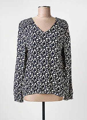 Top imprimeu fantezie mâneci lungi negru STREET ONE femme