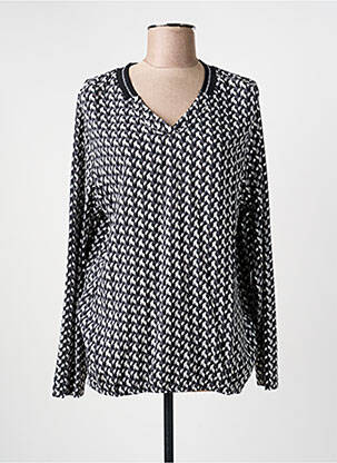 Tricou imprimeu fantezie mâneci lungi gri CECIL femme