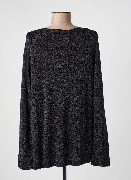 Tricou croială dreaptă mâneci lungi negru CECIL femme