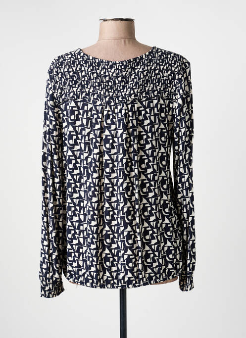 Top imprimeu fantezie mâneci lungi negru STREET ONE femme