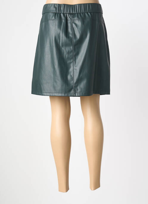Fustă scurtă buzunare verde STREET ONE femme