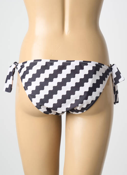 Chiloți de baie țesătură satinată bikini negru COMPAÑIA FANTASTICA femme
