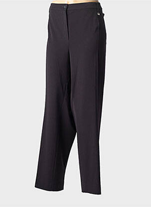 Pantalon drept elasticitate mărime normală negru KJBRAND femeie