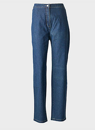 Blugi cu croială slim elasticitate mărime normală albastru ADELINA BY SCHEITER femme