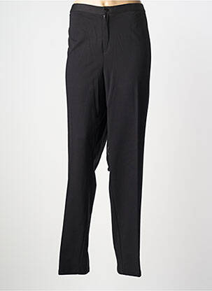 Pantalon slim talie elastică mărime normală negru EL VERTIGO femeie