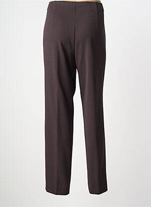 Pantalon slim talie elastică mărime normală maro KJBRAND femeie