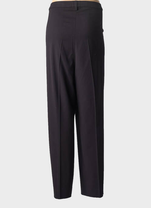 Pantalon drept elasticitate mărime normală negru KJBRAND femme