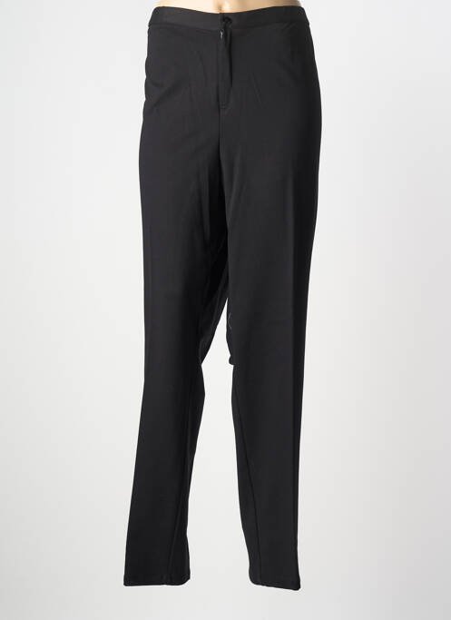 Pantalon slim talie elastică mărime normală negru EL VERTIGO femme