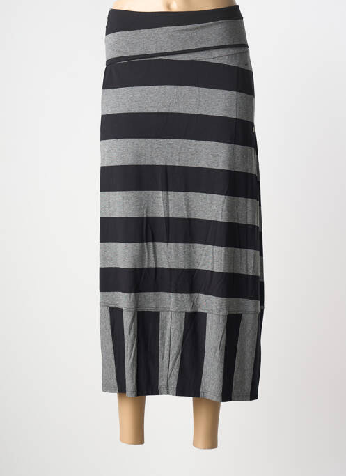 Fustă lungă croială dreaptă gri Q'NEEL femme