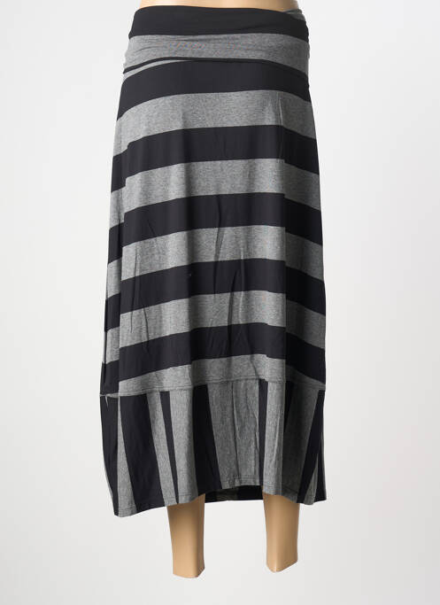 Fustă lungă croială dreaptă gri Q'NEEL femme